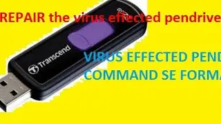 PENDRIVE se virus kaise clean kre