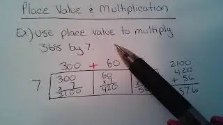 Math with Marilyn - Place Value and Multiplication