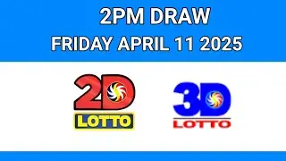 📢 PCSO Lotto Result Today – April 11, 2025 | 2PM Draw