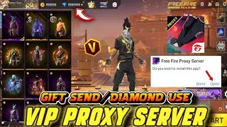 DIAMOND USE VIP PROXY SERVER HOW TO DOWNLOAD | GAMEPLAY PROXY SERVER | VIP FFKIPAS BETA PROXY SERVER