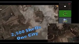 Endless Bombardment - 2,500 Shell Bombardment of Scurvyshire - Foxhole Artillery