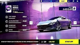 Asphalt Unite | Ferrari Roma | Car | 3 Star | Upgrade | Walkthrough 2024 #asphaltunite