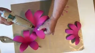 Paper flower tutorial
