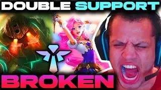 TYLER1 TRIES THE BROKEN DOUBLE SUPPORT META !!