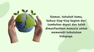 Manfaat bagian tumbuhan bagi manusia