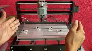 Como fabricar Cubierta para polvo de acrílico router CNC 3018 PRO | Aspire | Fusion 360