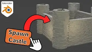 Blender Has a Built in CASTLE GENERATOR...