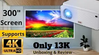 Best Budget Full HD Projector | Blitzwolf VP2 Unboxing & Review | 2020