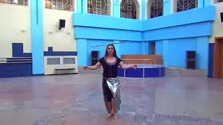 репетиционный восточный танец с тростью