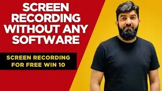 Screen Recording in Windows without any software | Screen Recording using Microsoft Game bar