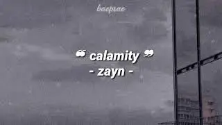 calamity || zayn (tradução pt-br)