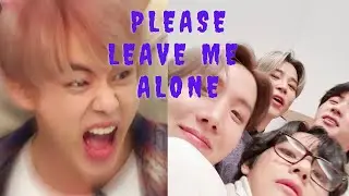 BTS not allowing Jin to take selfies alone