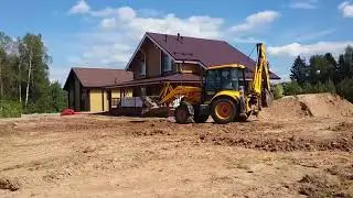 Посёлок Новорижский Оазис. Ландшафтные работы в 2016 году.