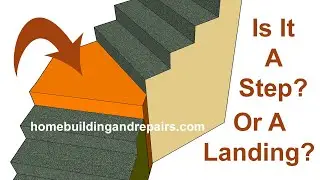 The Difference Between Stair Steps And Landings - Building Code Education