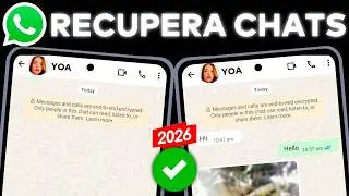 ✅ How to RECOVER DELETED WhatsApp Conversations ❌ Recover Deleted Chats, Photos, and Videos