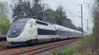 [4K] Des Trains En Bretagne - Mars 2023.