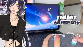 clorinde speedpaint + pulls ☁️⁺˖ ⸝⸝ | genshin impact ipad gameplay 🎮💫