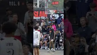 AJ Dybansta almost had the dunk of the summer 😱