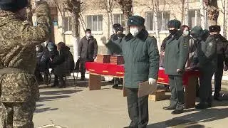 Костанайская воинская часть отметила 50 лет со дня основания