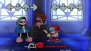 Friday Night Funkin' Vs Dusttale - Anthropophobia Song Pacifist Route 