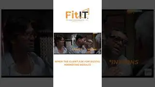 When the client asks for digital marketing results, but all you've got is a reel of memes