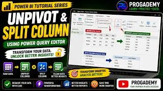 Unpivot and split columns - Data Transformation (Power Query Editor) in Power BI Desktop