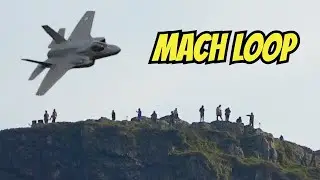 Mach Loop Frenzy FASTEST Flybys Caught on Camera