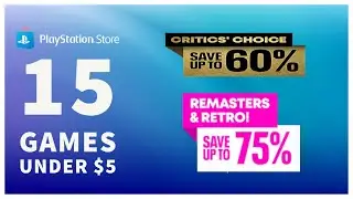 PS Store Deals - 15 Games Under $5 | Cheap PS4 Games