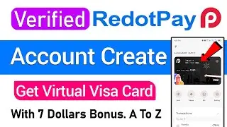 How to Create Redotpay Account Get Virtual Visa Card   Redotpay Complete Verification