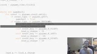 Pygame (Python Game Development) Tutorial - 11 - Moving Up