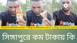সিঙ্গাপুরে কম টাকায় কি কি পাওয়া যায়