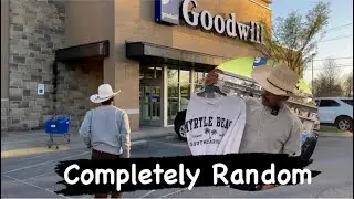 Picking out a Totally random Outfit at Goodwill 🔥