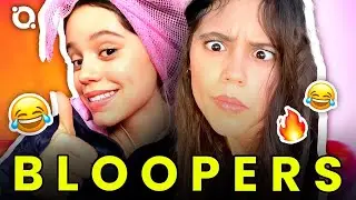 Jenna Ortega a.k.a Wednesday: Bloopers and Funny Moments! |⭐ OSSA