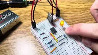 Temperature Indicator Circuit - All Hardware