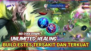 ESTES UNLIMITED HEALING! BEST BUILD ESTES 2023 - BUILD ESTES TERSAKIT DAN TERKUAT 2023 MLBB