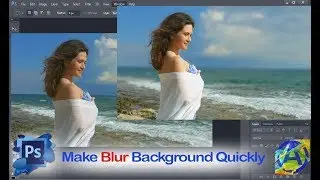 How to Blur Backgrounds In Photoshop Shallow Depth of Field Effect Using Lens Blur