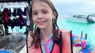 Макс и папа уехали на Дайвинг