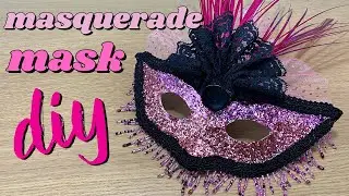 EASY DIY MASQUERADE YOU CAN MAKE AT HOME!
