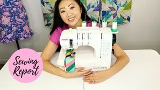 COVERSTITCH MACHINE | Janome CoverPro 1000CPX from Pink Castle Fabrics | SEWING REPORT