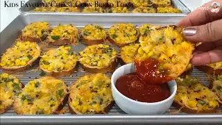 बच्चों का फ़ेवरेट यम्मी Cheese Corn Bread Toast 🥖• Sangeeta's World
