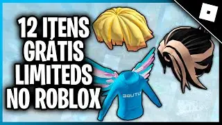 COMO PEGAR 2 CABELOS MASCULINOS GRÁTIS + 10 ITENS GRÁTIS LIMITEDS AGORA NO ROBLOX 12/01