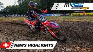 News Highlights | EMX125  Race 2 | MXGP of Switzerland 2024 #MXGP #Motocross