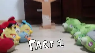 Angry Birds plush shenanigans: Poached Eggs Part 1