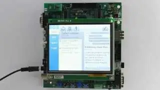 Email Client Java App Running on a STM32F439 Board