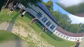 Русская народная игра "Лапта"