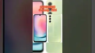 First look of SAMSUNG Galaxy A24