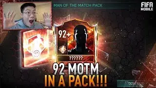 FIFA Mobile 18 S2 92 OVR MOTM MESSI IN A PACK!! HUGE MAN OF THE MATCH PACK OPENING