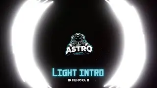 How to Create Light Intro in Filmora 11 | Free Project File