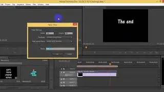 Text animation in Adobe premiere pro cc