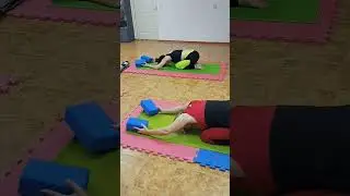 #пилатес с блоками #здороваяспина #здоровыесуставы #красиваяосанка #оздоровительнаягимнастика #лфк